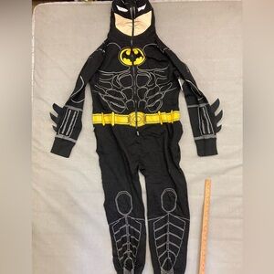 Batman Hooded Jumpsuit Adult Large 36/38 DC Unisex Onesie type costume